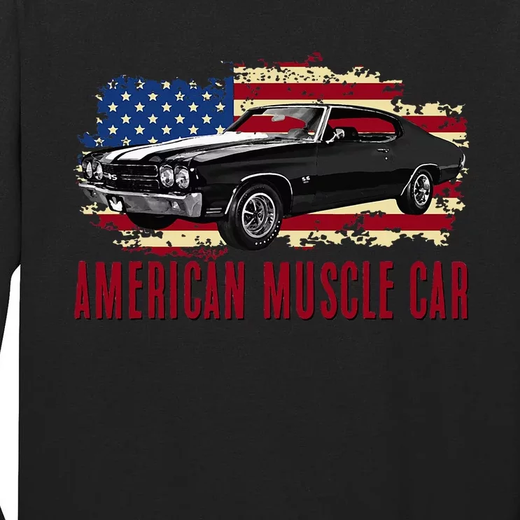 American Muscle Car Tall Long Sleeve T-Shirt