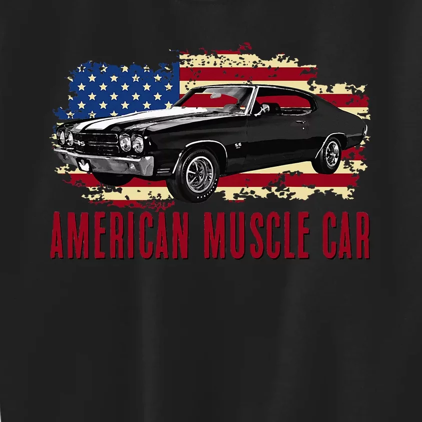 American Muscle Car Kids Sweatshirt