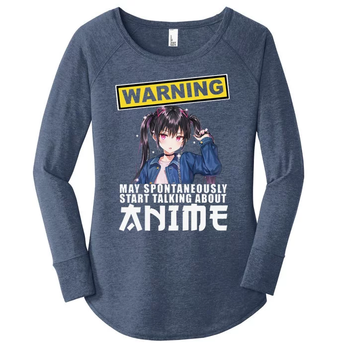 Anime Merch Clothesn Girls Gifts Women Japanese Stuff Women's Perfect Tri Tunic Long Sleeve Shirt