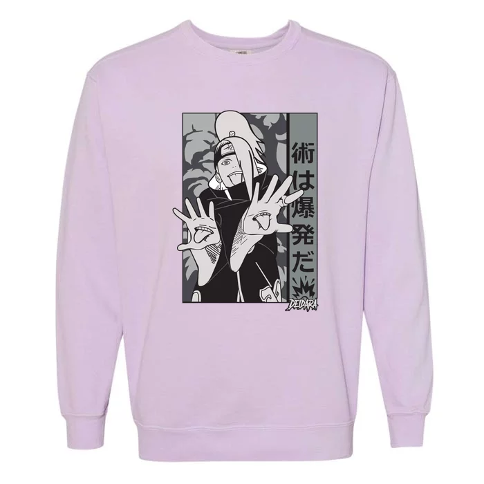 Anime Movie Character Illustration Garment-Dyed Sweatshirt