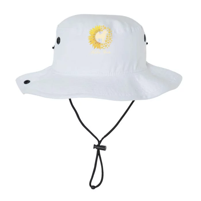 Akita Mom Dog Mom Sunflower American Akita Inu Gift Legacy Cool Fit Booney Bucket Hat