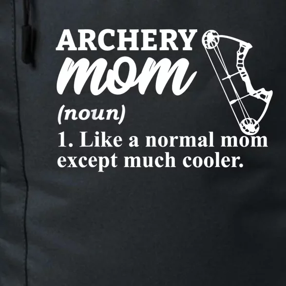 Archery Mom Definition Arrow Bow Hunting Daily Commute Backpack