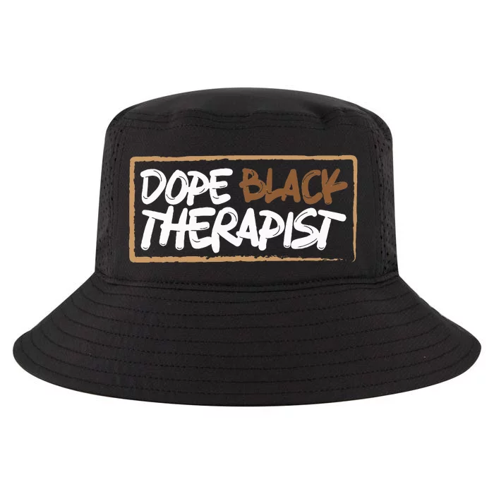 Afrocentric Melanin Dope Black Therapist Black Pride Cool Comfort Performance Bucket Hat