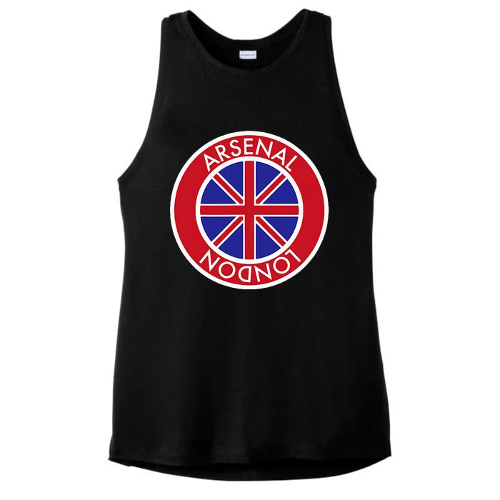 Arsenal Medallion Design Ladies Tri-Blend Wicking Tank