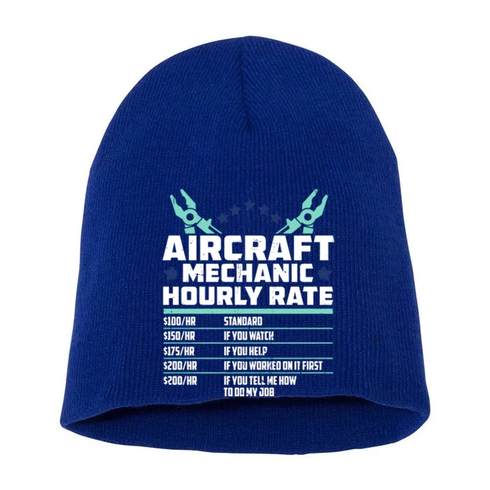 Aircraft Mechanic Engineer Gift Airplane Technician Meaningful Gift Short Acrylic Beanie