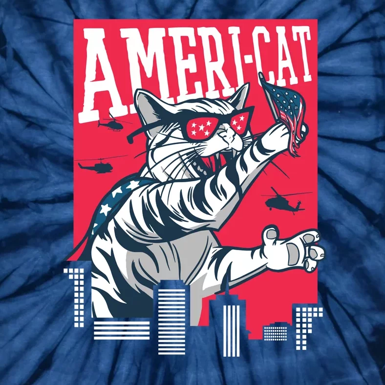 Ameri-Cat Tie-Dye T-Shirt