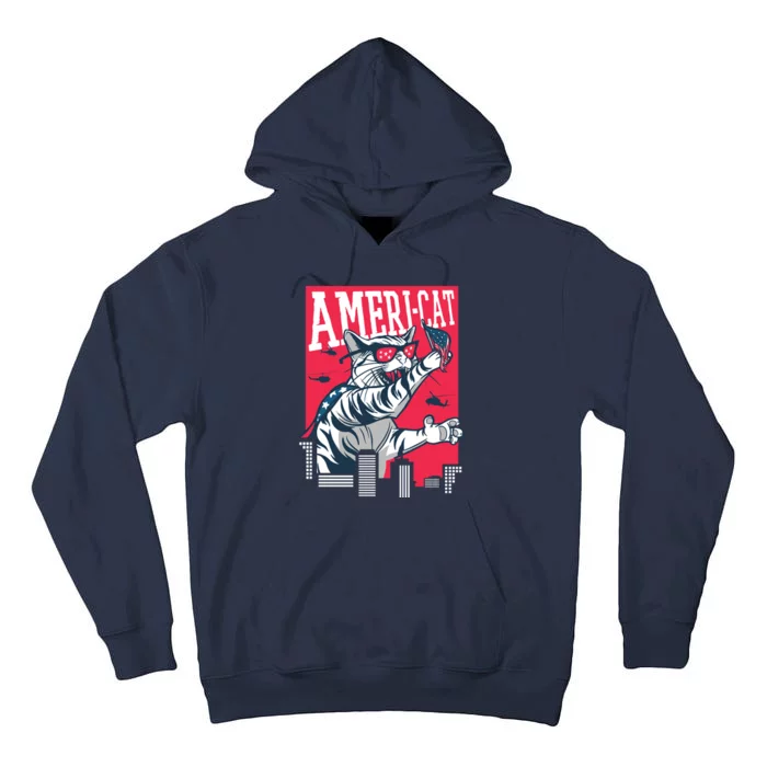 Ameri-Cat Tall Hoodie