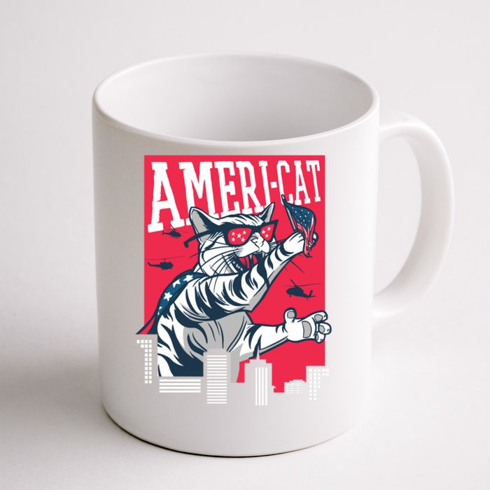 Ameri-Cat Front & Back Coffee Mug