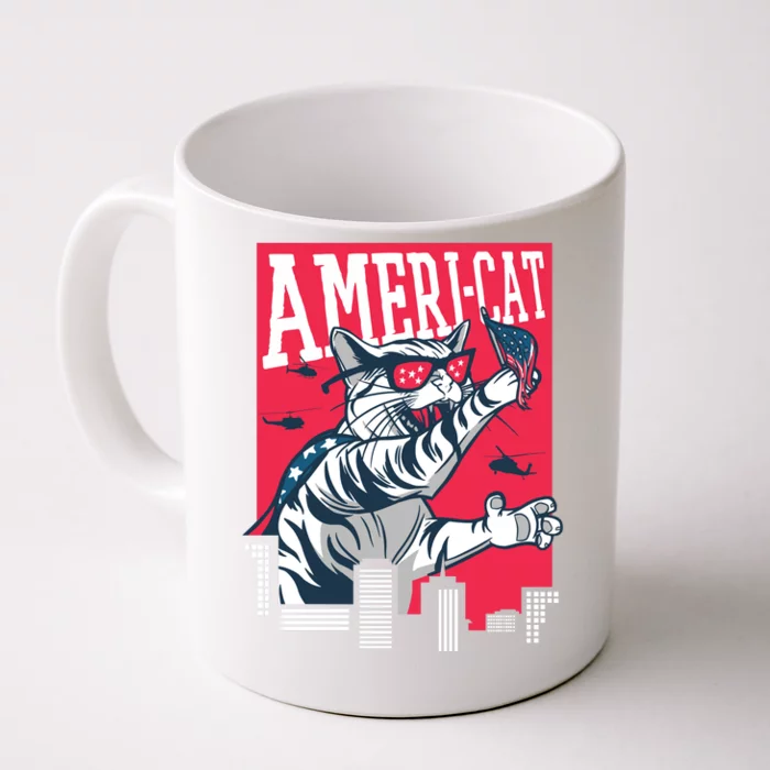 Ameri-Cat Front & Back Coffee Mug