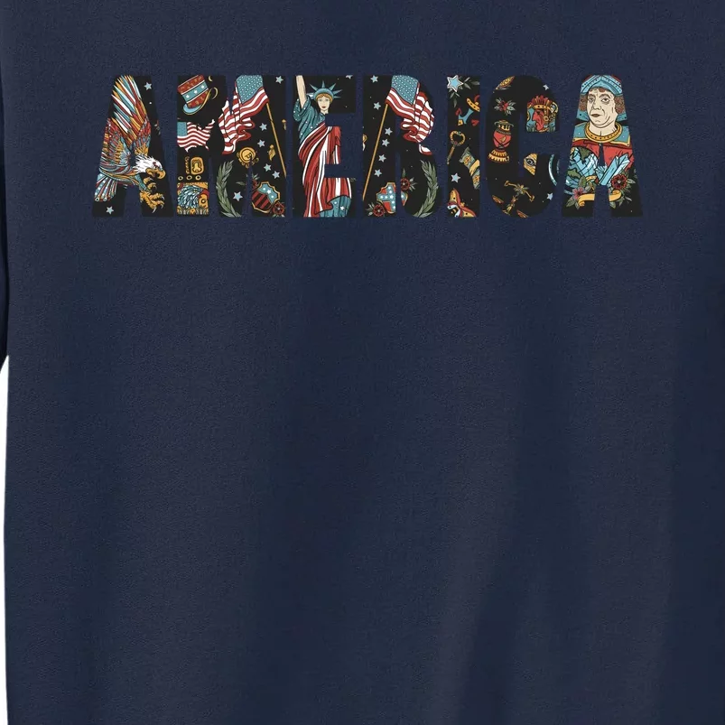 America Tall Sweatshirt