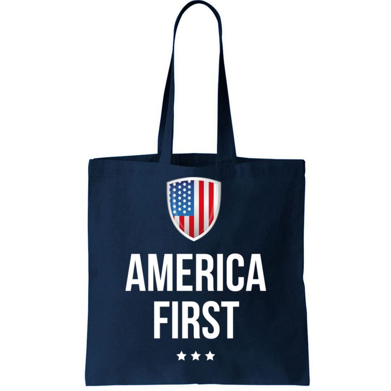 America First - Donald Trump Tote Bag