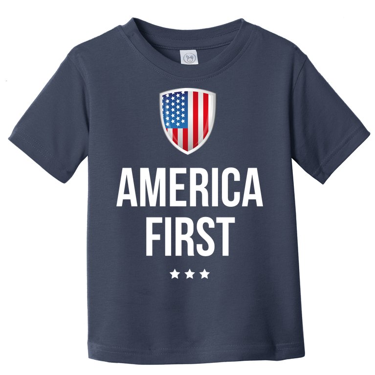America First - Donald Trump Toddler T-Shirt