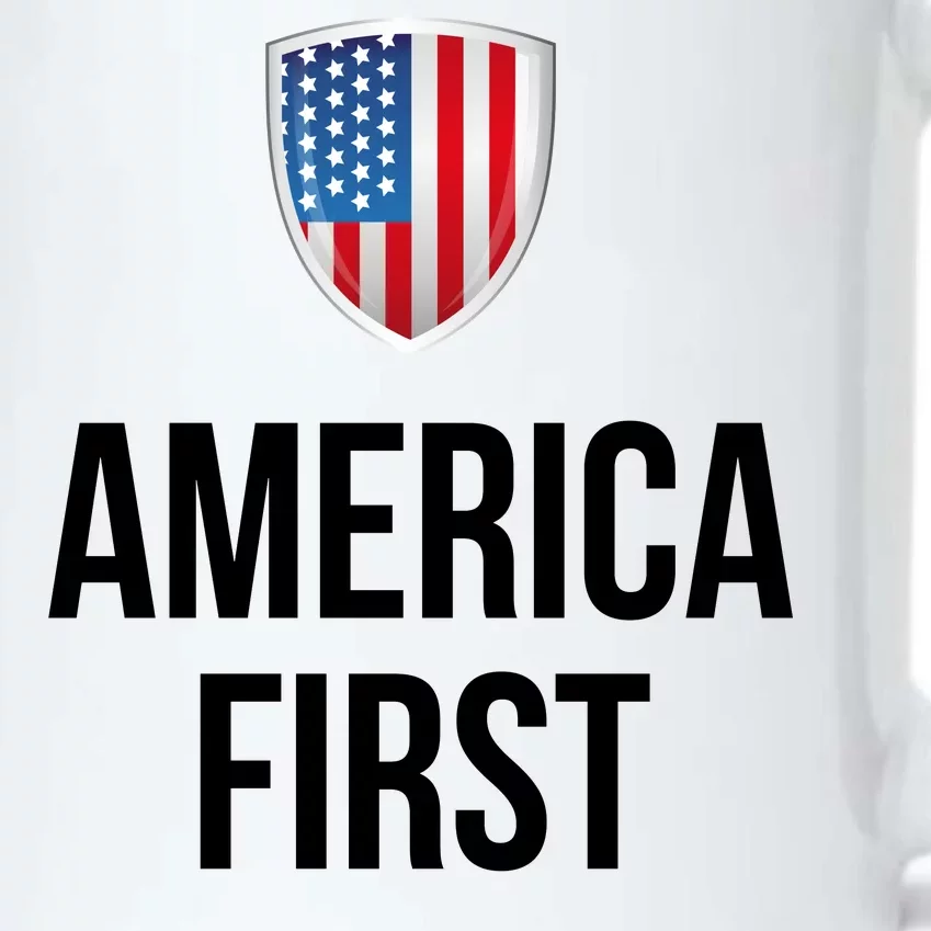 America First Black Color Changing Mug