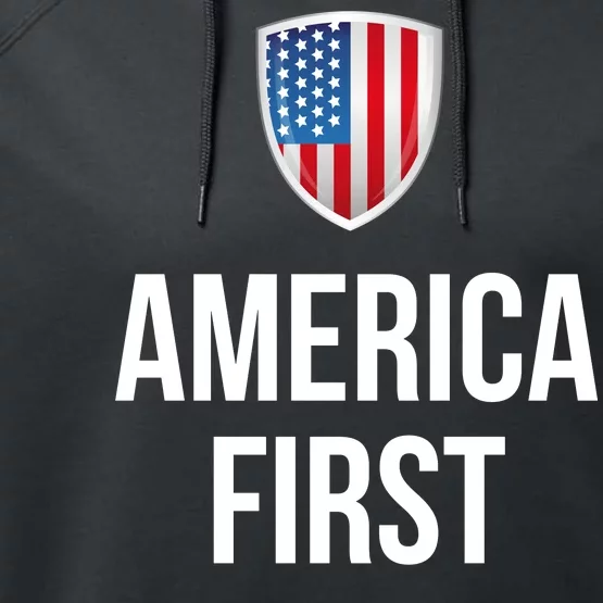 America First Performance Fleece Hoodie