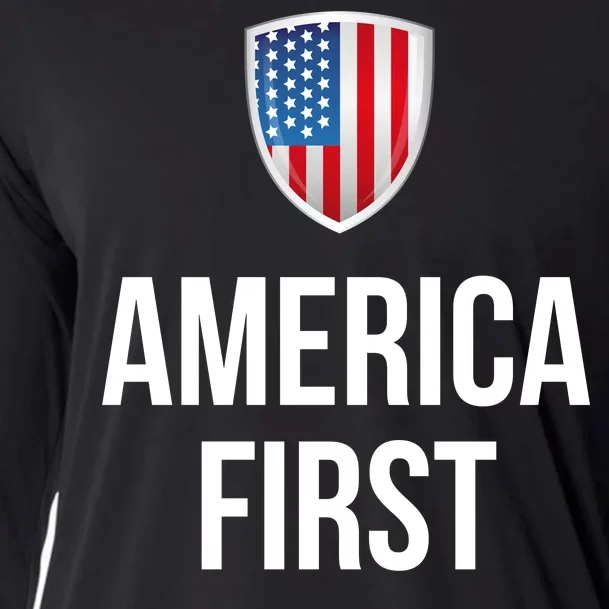 America First Cooling Performance Long Sleeve Crew