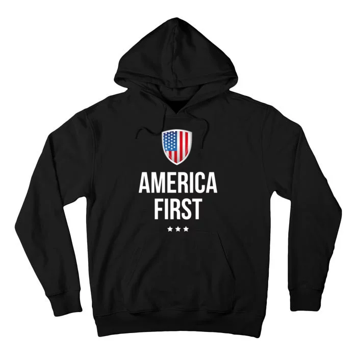 America First Tall Hoodie