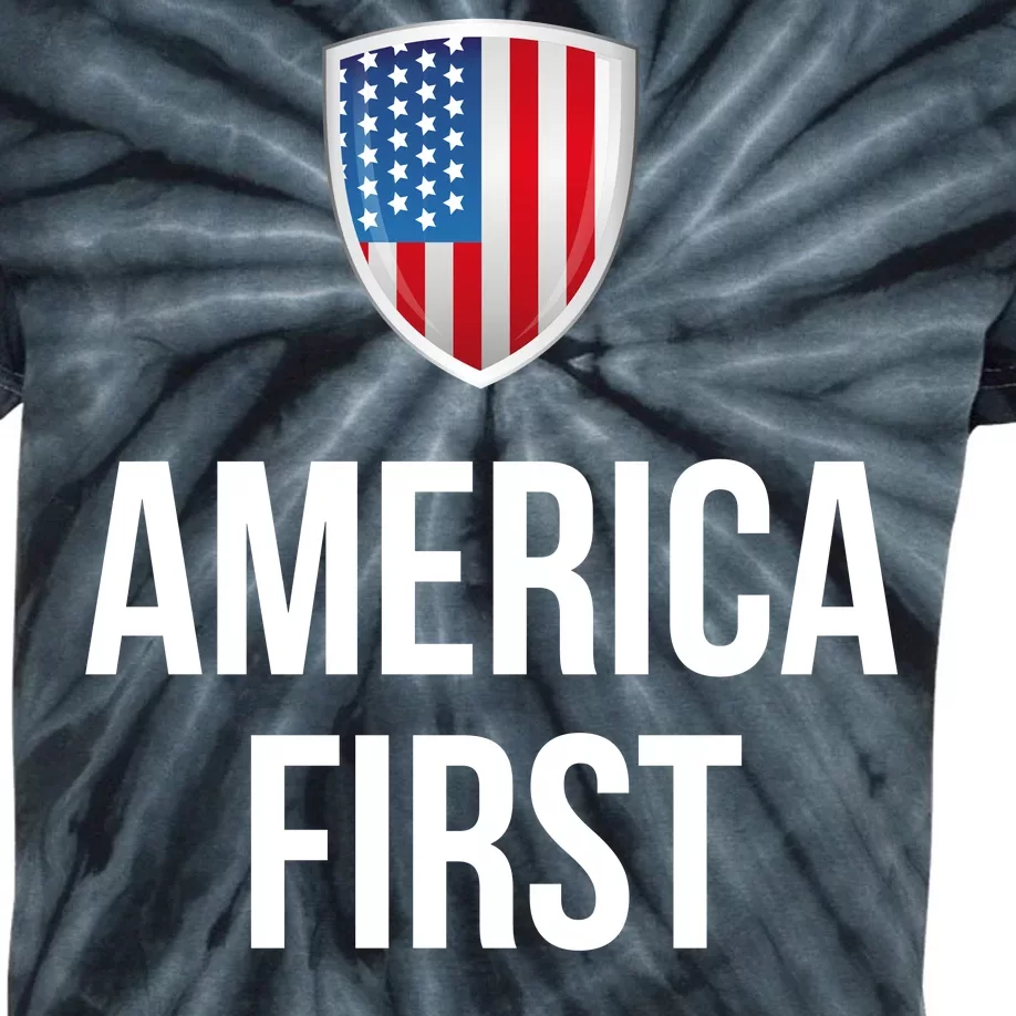 America First Kids Tie-Dye T-Shirt