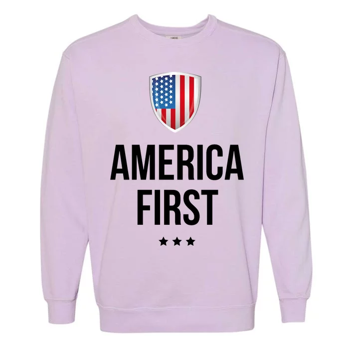 America First Garment-Dyed Sweatshirt