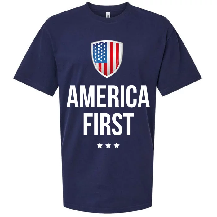 America First Sueded Cloud Jersey T-Shirt