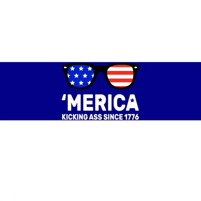 America Kicking Ass Since 1776 Bumper Sticker