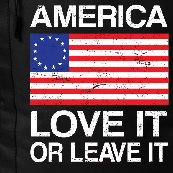 America Love It Or Leave It Betsy Ross Daily Commute Backpack