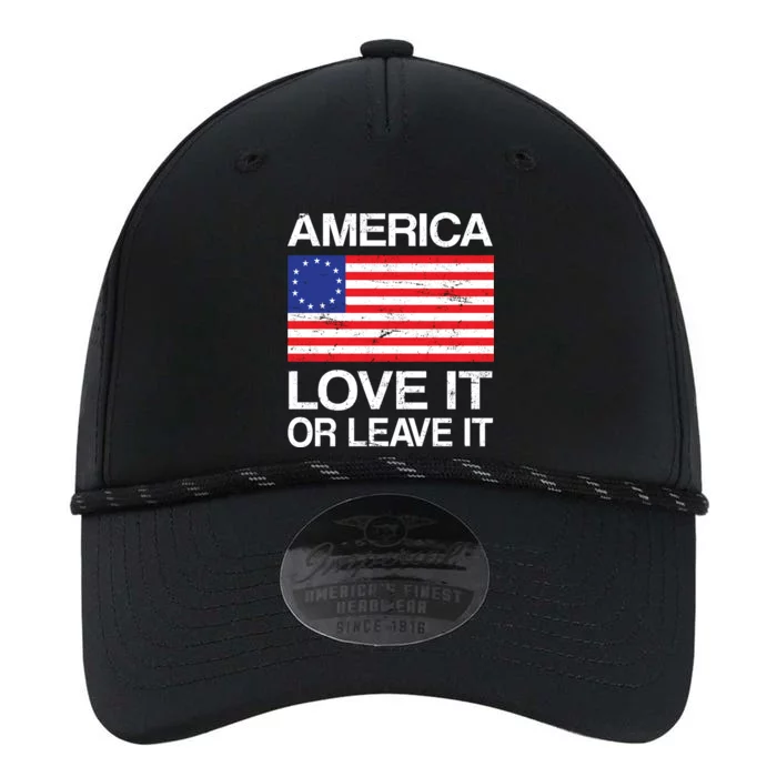 America Love It Or Leave It Betsy Ross Performance The Dyno Cap