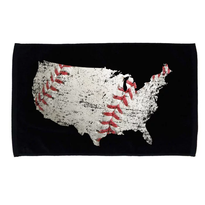 America Loves Baseball Microfiber Hand Towel