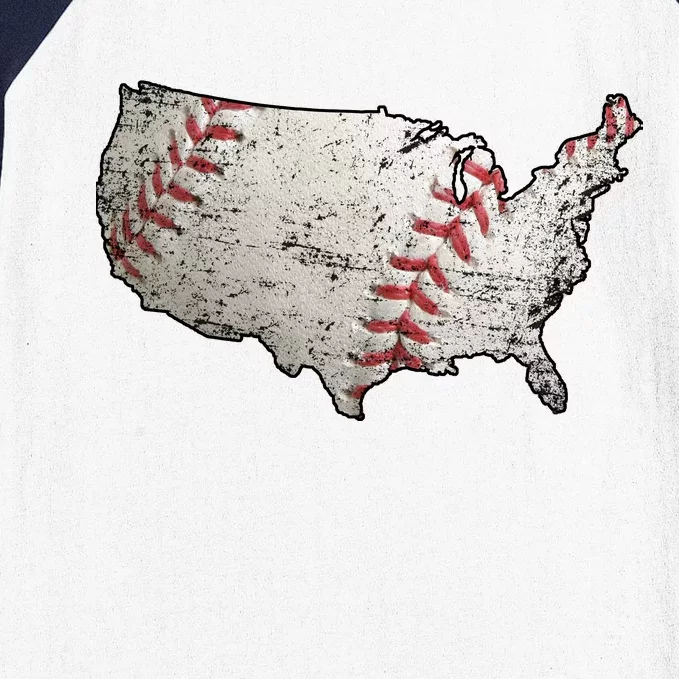 America Loves Baseball Baseball Sleeve Shirt