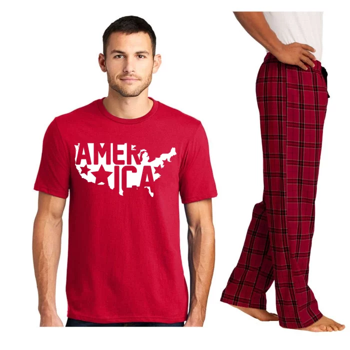 America State Map Pajama Set