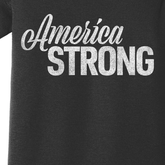 America Strong Baby Bodysuit