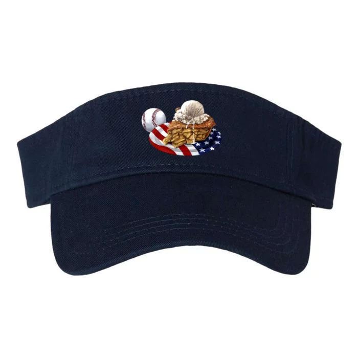 American Baseball And USA Pie Valucap Bio-Washed Visor