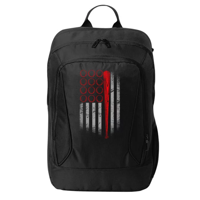 American Baseball Flag City Backpack