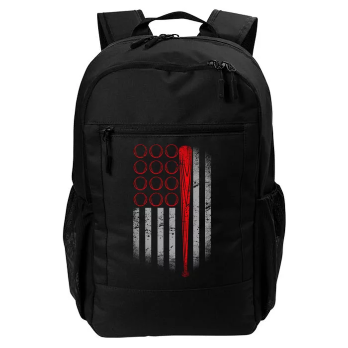 American Baseball Flag Daily Commute Backpack