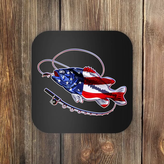 American Bass Fishing Coaster