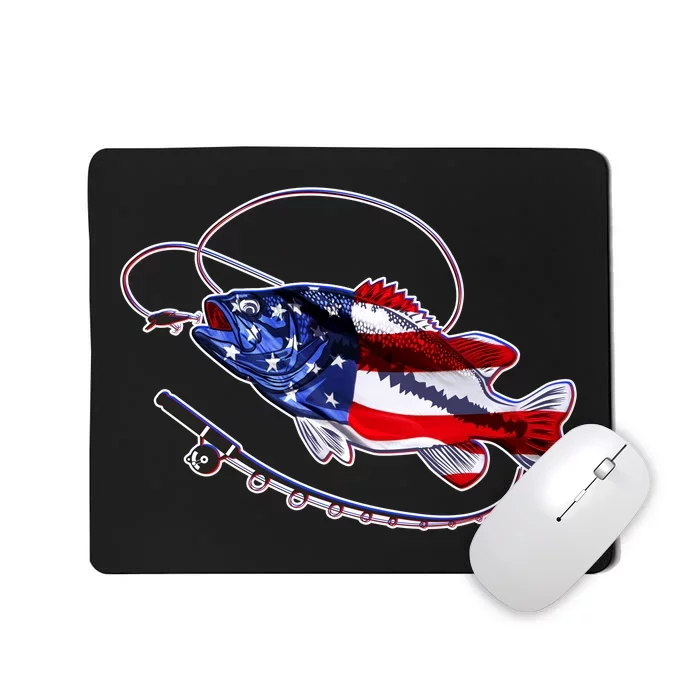 American Bass Fishing Mousepad