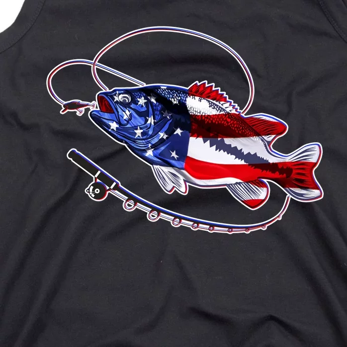 American Bass Fishing Tank Top