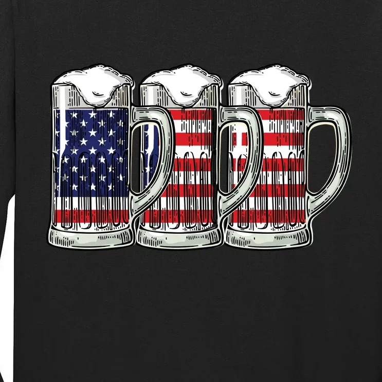 American Beer Tall Long Sleeve T-Shirt