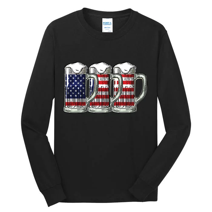 American Beer Tall Long Sleeve T-Shirt