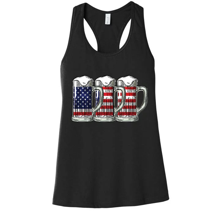 American Beer Women's Racerback Tank