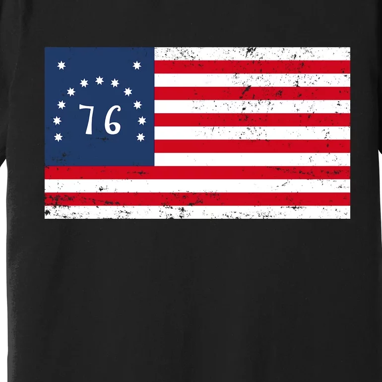 American Bennington Flag USA 1776 Premium T-Shirt