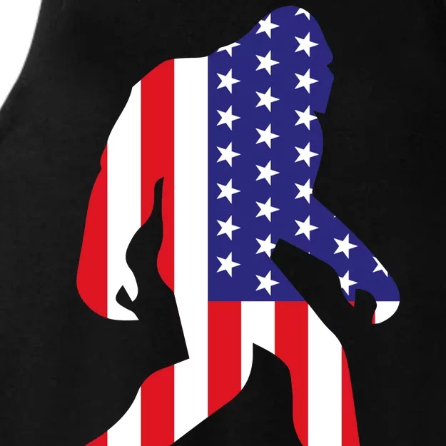 American bigfoot Ladies Tri-Blend Wicking Tank