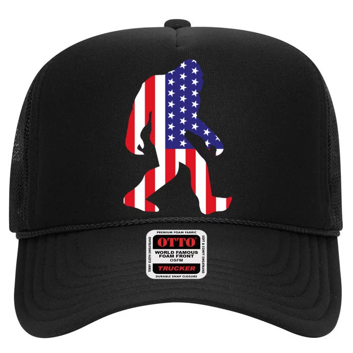 American bigfoot High Crown Mesh Trucker Hat