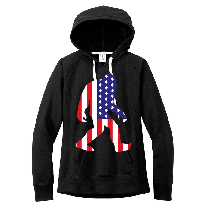 American bigfoot Women's Fleece Hoodie