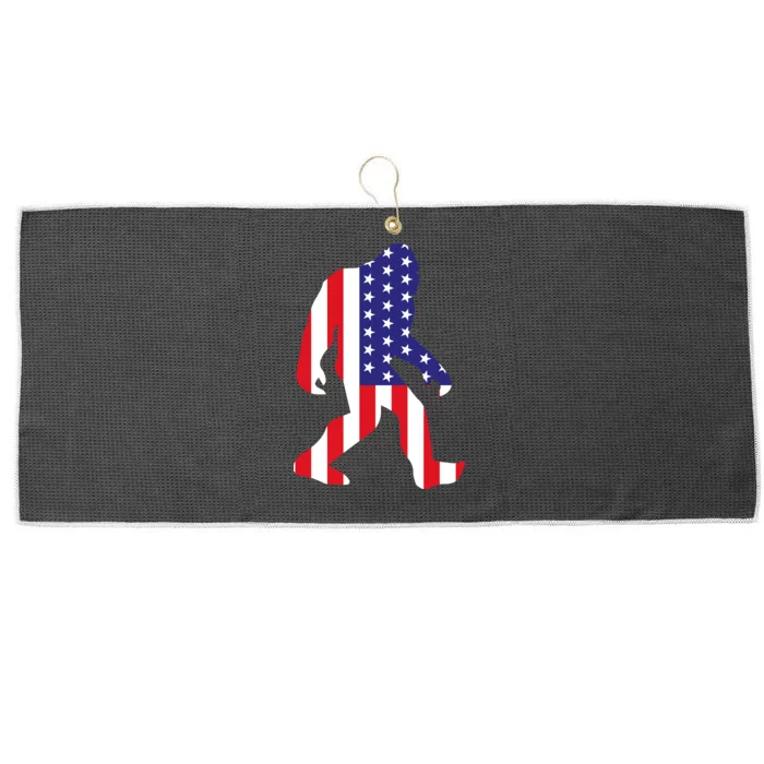 American bigfoot Large Microfiber Waffle Golf Towel