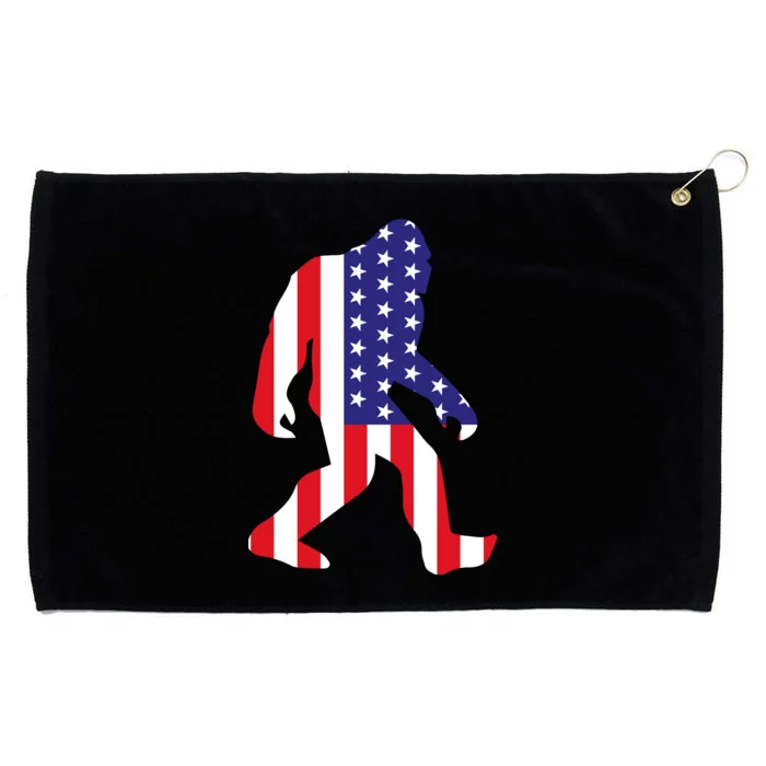 American bigfoot Grommeted Golf Towel