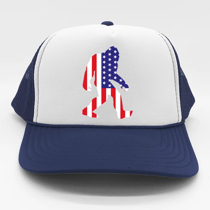 American Bigfoot Trucker Hat