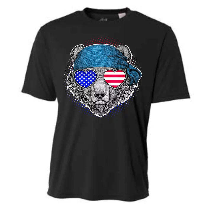 American Biker Bear Cooling Performance Crew T-Shirt