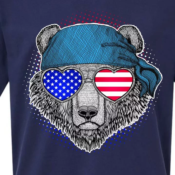 American Biker Bear Sueded Cloud Jersey T-Shirt