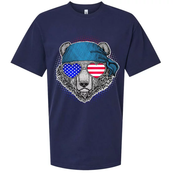 American Biker Bear Sueded Cloud Jersey T-Shirt