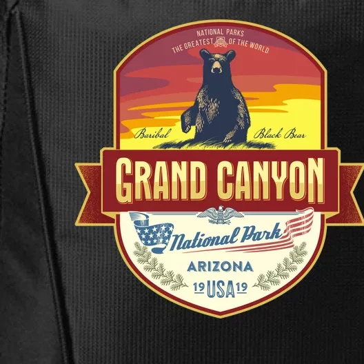 American Black Bear Grand Canyon National Park City Backpack